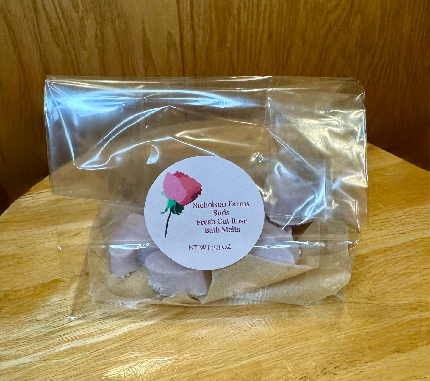 Fresh Cut Rose Bath Melts