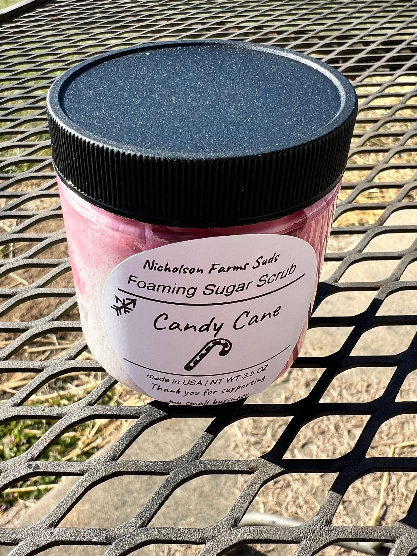 CANDY CANE Foaming Sugar Scrub