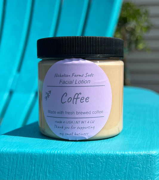 Coffee Facial Lotion 4OZ