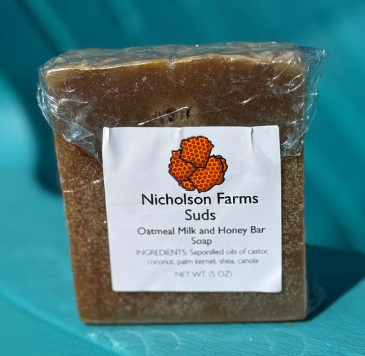 Oatmeal Milk and Honey Bar Soap